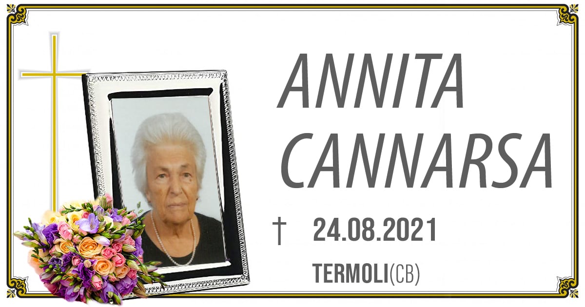 ANNITA CANNARSA 24-08-2021